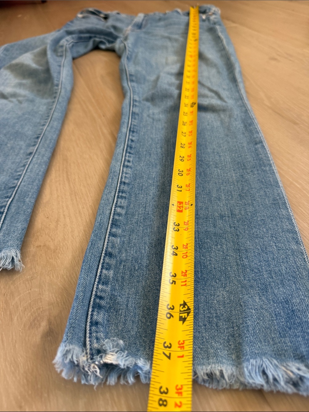 MOTHER High Waisted Rascal Ankle Snippet Jeans 31 - Picture 9 of 11